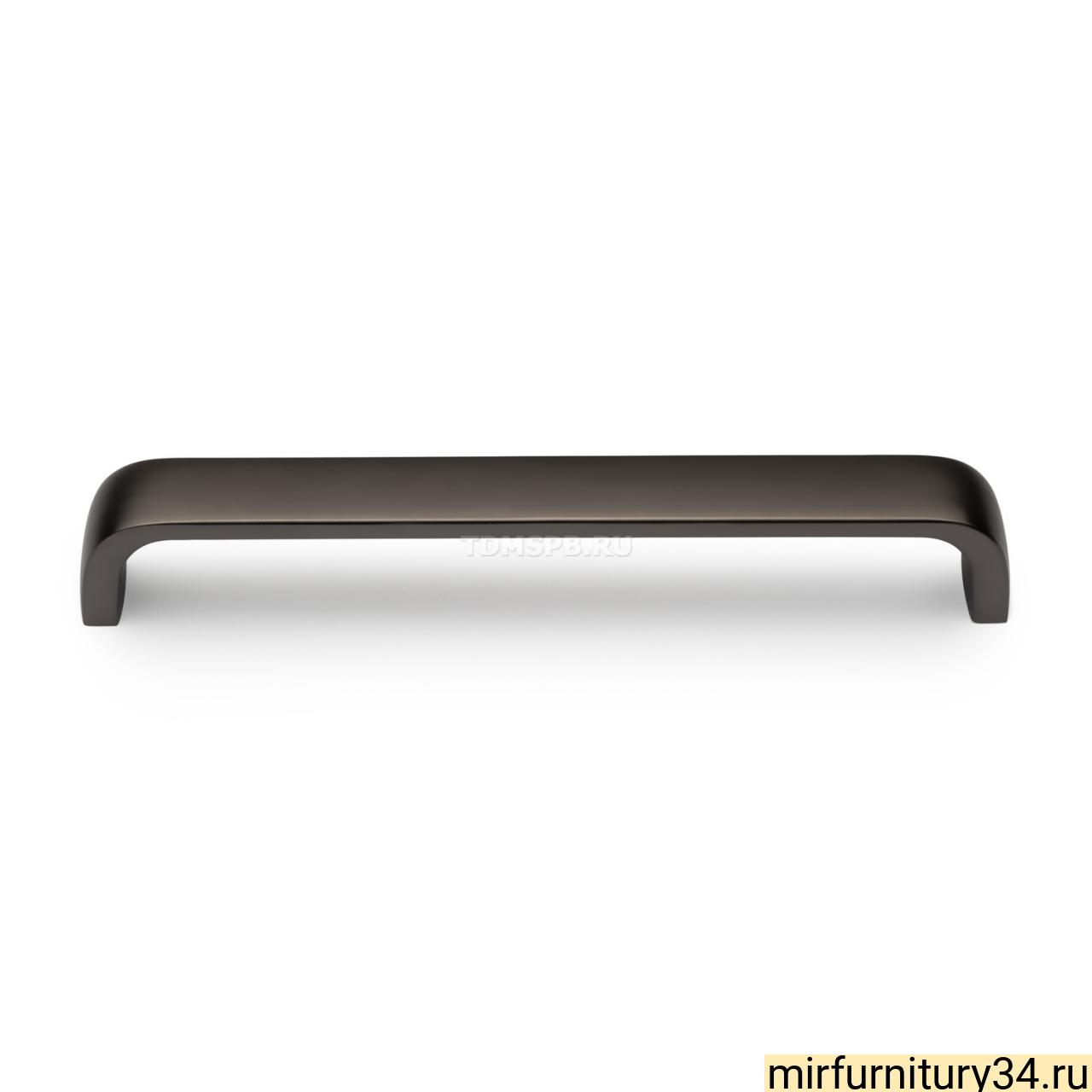 ручка мебельная скоба черная длинная
